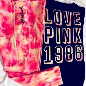 Victoria Secret PINK ultimate leggings set